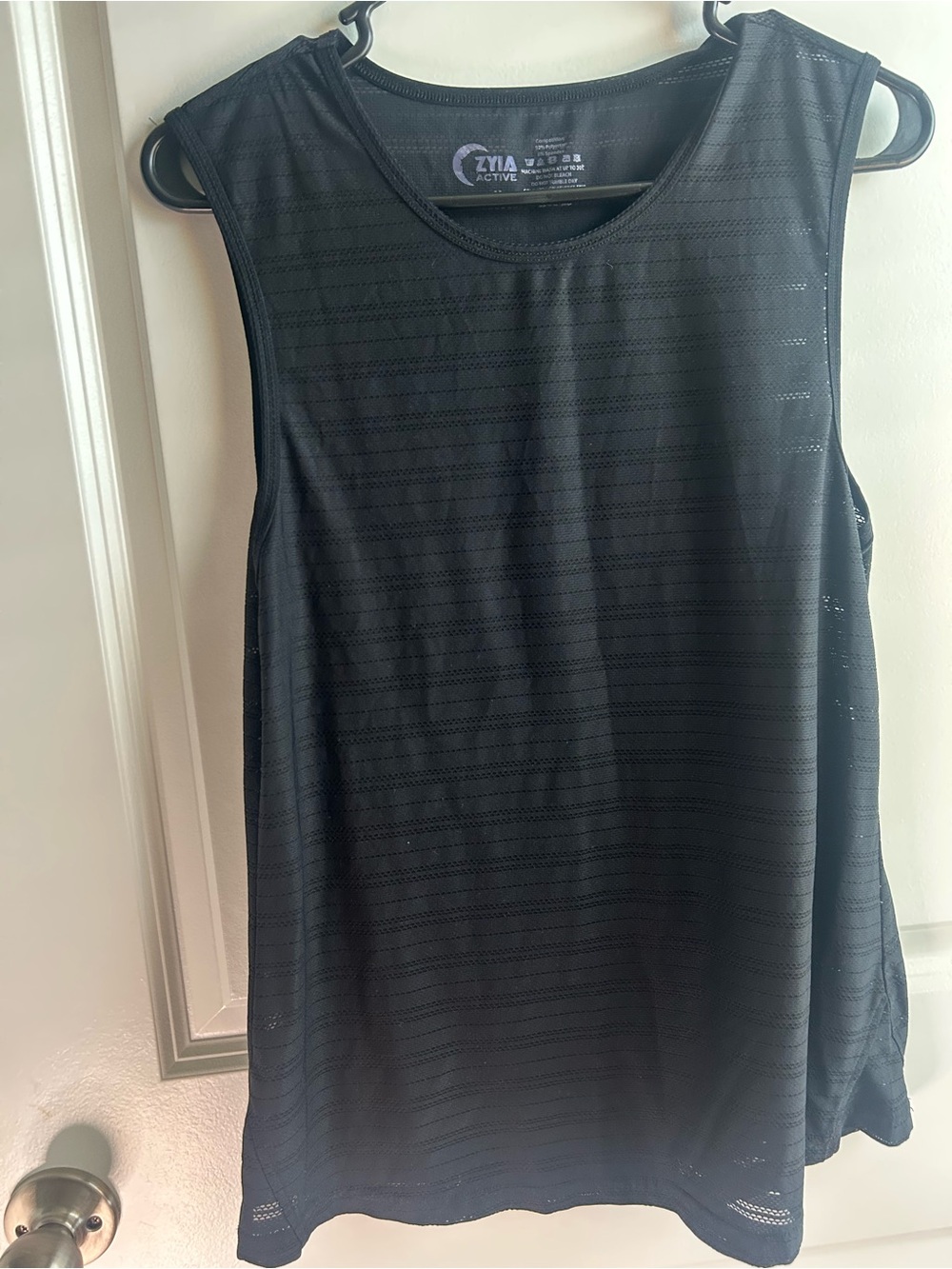 ZYIA Women’s Black Active Tank Top